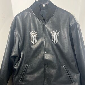Vintage West Coast Choppers CFL leather jacket 2XL